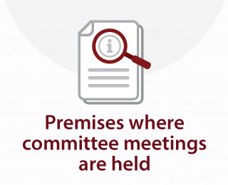 Premises where committe meetings are held