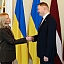 Edvards Smiltēns tiekas ar Ukrainas parlamenta priekšsēdētāja vietnieci