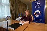 Zanda Kalniņa-Lukaševica: Russia must be brought to justice for Ukraine’s suffering