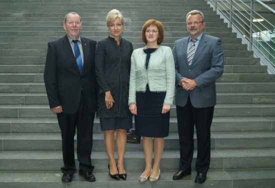Eiropas lietu komisijas priekšsēdētāja tiekas ar Vācijas parlamentāriešiem