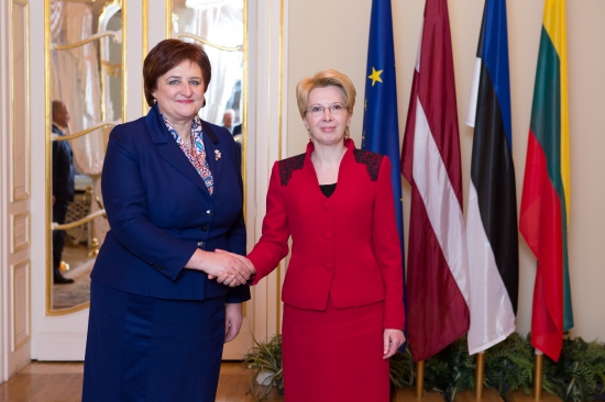 Ināra Mūrniece tiekas ar Igaunijas un Lietuvas parlamentu priekšsēdētājiem