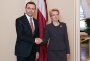 Saeimas priekšsēdētāja: Latvija kā ES prezidējošā valsts gatava sniegt nepieciešamo atbalstu Gruzijai reformu procesā