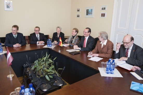 Eiropas lietu komisijas priekšsēdētāja tiekas ar Vācijas Bundestāga Eiropas lietu komisijas pārstāvjiem