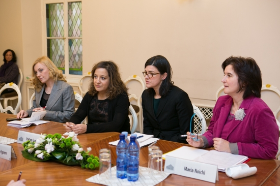 Inese Lībiņa-Egnere tiekas ar Eiropas Parlamenta Sieviešu tiesību un dzimumu līdztiesības komitejas (FEMM) pārstāvjiem