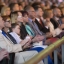 Ināra Mūrniece, Prezidija locekļi un Saeimas deputāti, kā arī Ukrainas, Lietuvas un Igaunijas parlamenta delegāciju dalība labdarības koncertā Ukrainas bērniem „Kara bērni”