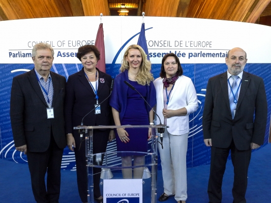 EPPA Latvijas delegācijas vizīte Strasbūrā