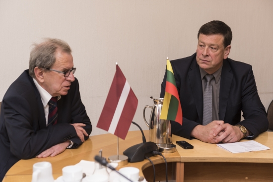 Saeimas Valsts pārvaldes un pašvaldības komisijas priekšsēdētāja tikšanās ar Lietuvas Seima Valsts pārvaldes un pašvaldību komisijas delegāciju