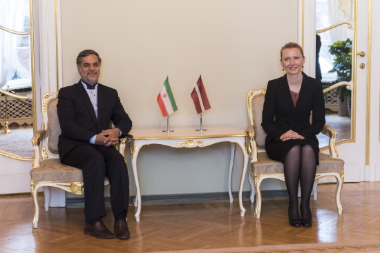 Ineses Lībiņas-Egneres tikšanās ar Irānas parlamenta deputātu delegāciju