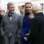 Nīderlandes Karalistes vēstniecības dāvāto tulpju 'Latvija' stādīšana pie Saeimas nama