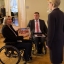 Saeimas priekšsēdētāja sveic Latvijas paralimpisko vienību un Almu Vītolu