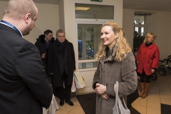 EPPA Latvijas delegācija apmeklē patvēruma meklētājus Muceniekos