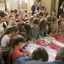 Projekta "Bērni par mieru pasaulē" pasākums Saeimas namā