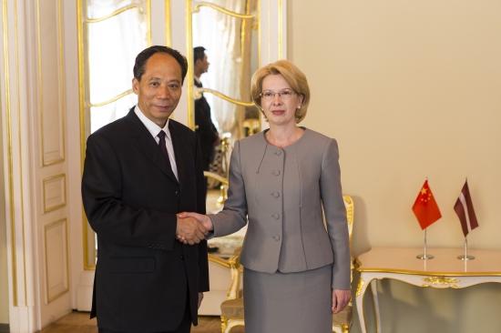 Saeimas priekšsēdētāja tiekas ar Ķīnas Tautas Republikas parlamenta vicespīkeru