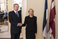 Saeimas priekšsēdētāja aicina Igauniju aktīvi turpināt darbu Austrumu partnerības stiprināšanā