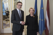 Ināra Mūrniece: esam gatavi ciešai sadarbībai, Igaunijai pārņemot prezidentūru Eiropas Savienībā un Baltijā