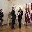 Svinīgā Latvijas pilsoņa pases pasniegšana Mihailam Barišņikovam