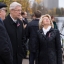 Saeimas priekšsēdētāja piedalās monumentālā Latvijas karoga atklāšanas ceremonijā