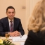 Inese Lībiņa-Egnere tiekas ar Maķedonijas ārlietu ministru