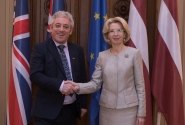 Speaker Mūrniece: Great Britain is and will remain a close ally of Latvia