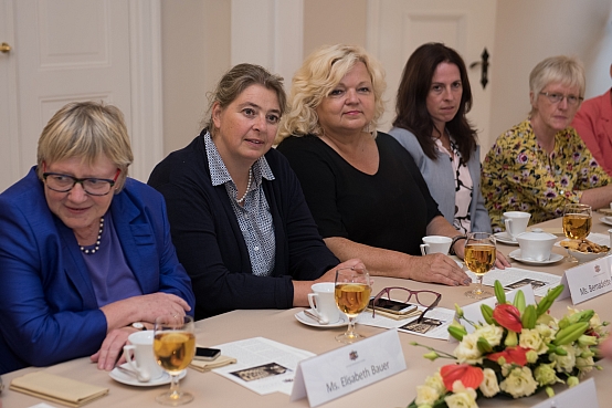  Inese Lībiņa-Egnere tiekas ar Vācijas Kristīgo demokrātu apvienības (CDU) Ziemeļreinas-Vestfālenes federālās zemes sieviešu apvienības delegāciju