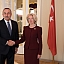 Ināra Mūrniece tiekas ar Turcijas ārlietu ministru