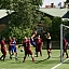 Saeimas deputāti futbola spēlē tiekas ar Apvienotās Karalistes valdības ierēdņu komandu