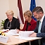 Saeimas, EK un EP Informācijas biroja Latvijā saprašanās memoranda parakstīšana