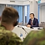 Aizsardzības, iekšlietu un korupcijas novēršanas komisijas tikšanās ar Baltijas aizsardzības koledžas studentiem