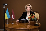 La Présidente de la Saeima à son homologue ukrainien: vous pouvez compter sur le soutien inébranlable de la Lettonie à l’intégrité territoriale de l’Ukraine