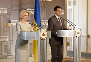 Saeimas priekšsēdētāja Ināra Mūrniece Kijevā: Ukraina par savu izvēli ir samaksājusi visdārgāko cenu