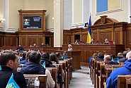 Speaker of the Saeima visits Kyiv to meet with Ukrainian leaders
