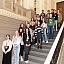 Rīgas Valsts vācu ģimnāzija 8.d klase apmeklē Saeimu skolu programmas "Iepazīsti Saeimu" ietvaros