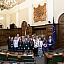Jauno Līderu vidusskolas 10. un 11. klases skolnieki apmeklē Saeimu skolu programmas "Iepazīsti Saeimu" ietvaros
