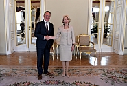 La Présidente de la Saeima à l’ambassadeur du Canada: la sécurité est une question centrale de l’ordre du jour