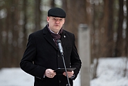 Saeimas priekšsēdētājs Rumbulas memoriālā: holokausta upuru piemiņa Latvijā ir un būs dzīva