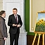 Edvards Smiltēns tiekas ar Rīgas domes priekšsēdētāju