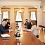 Zanda Kalniņa-Lukaševica tiekas ar Latvijas vēstnieku pastāvīgajā pārstāvniecībā Eiropas Padomē