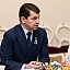 Edvards Smiltēns tiekas ar Ukrainas parlamenta priekšsēdētāja vietnieci