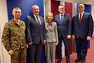 NATO PA Latvian delegation in Brussels to discuss key security matters