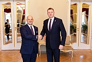 Saeimas priekšsēdētājs vēstniekam: ārkārtīgi būtiska cieša Latvijas un ASV partnerība 