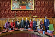 Saeimas delegācija Londonā pārrunā Latvijas un Apvienotās Karalistes sadarbību drošībā, kā arī atbalstu Ukrainai