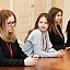 Zanda Kalniņa-Lukaševica tiekas ar Biznesa augstskolas "Turība" studentiem