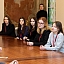 Zanda Kalniņa-Lukaševica tiekas ar Biznesa augstskolas "Turība" studentiem
