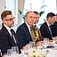 Saeimas priekšsēdētājs Edvards Smiltēns tiekas ar Luksemburgas lielhercogu