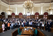 Speaker Smiltēns on Job Shadow Day: Parliamentary democracy is a complex mechanism, but also the best system of governance