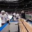 Saeimas hokeja komandas un Latvijas hokeja izlases bijušo spēlētāju komandas draudzības spēle