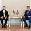 Edvards Smiltēns tiekas Ukrainas vēstnieku
