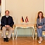 Zanda Kalniņa-Lukaševica tiekas ar Vācijas Federatīvās Republikas Bundestāga Vācijas-Baltijas deputātu sadarbības grupas vadītāju