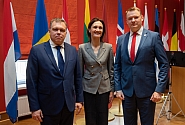 Edvards Smiltēns Tallinā Baltijas valstu spīkeriem: Baltijas valstu sadarbība stiprina reģionālo drošību
