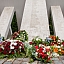 Ebreju tautas genocīda upuru piemiņas dienai veltītā ziedu nolikšanas ceremonija
